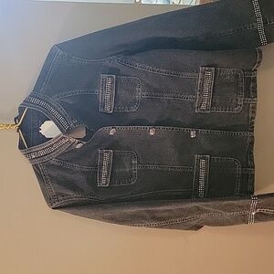 Hand Embellished Denim Jacket